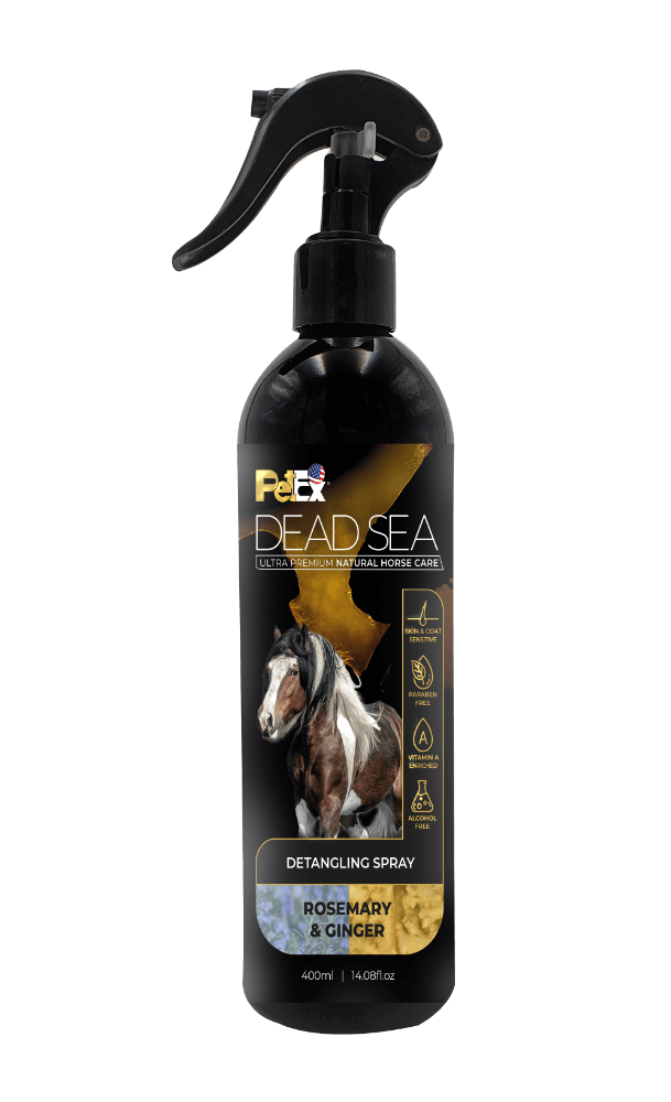 ROSEMARY & GINGER DETANGLING HORSE SPRAY Dead Sea Shampoo